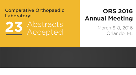 23 ABSTRACTS SELECTED FOR PRESENTATION AT ORS 2016