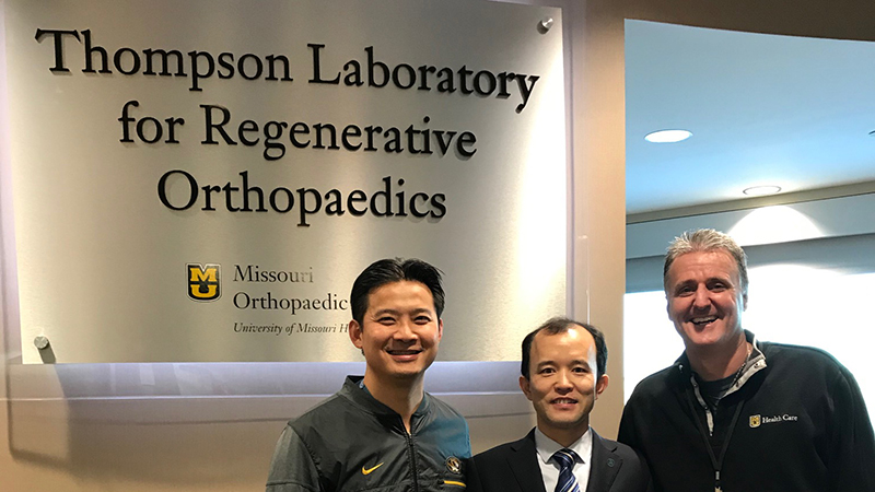 Dr. Richard Ma, Dr. Youdong Gan and Dr. Cook