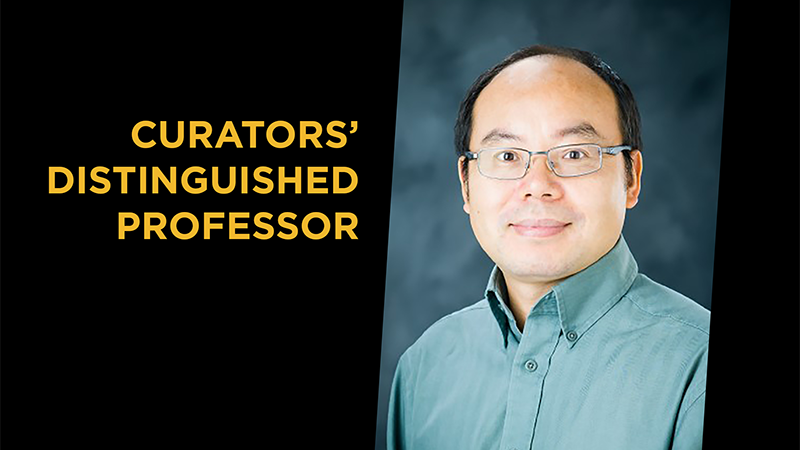Wan recognized with Curators’ Distinguished Professor award