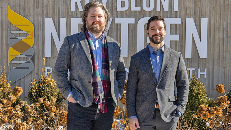 Researchers Zachary Berndsen and Keith Cassidy