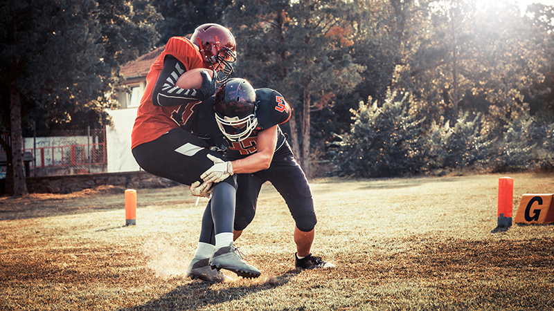 high school football players