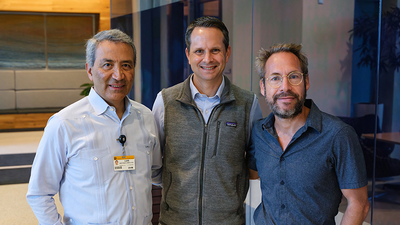 MU Researchers Luis Martinez-Lemus, DVM, PhD, Shawn Bender, PhD and  Jaume Padilla, PhD