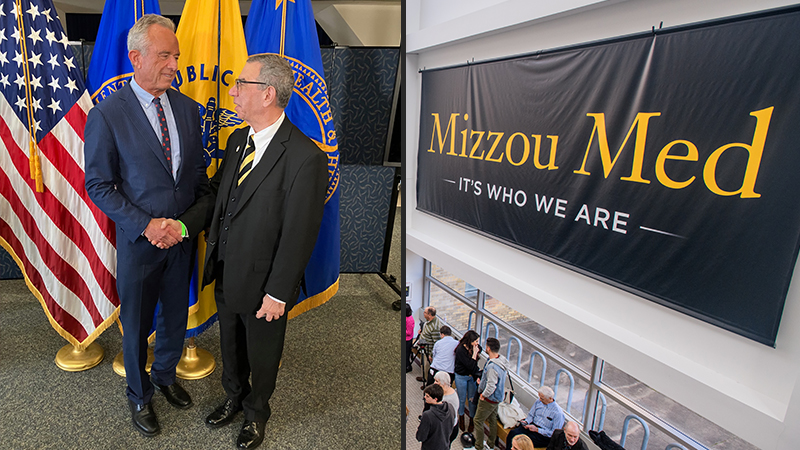 Richard J. Barohn, MD, representing the Mizzou School of Medicine 