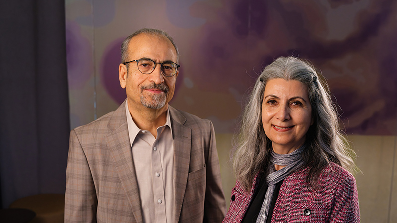 Haval Shirwan and Esma Yolcu