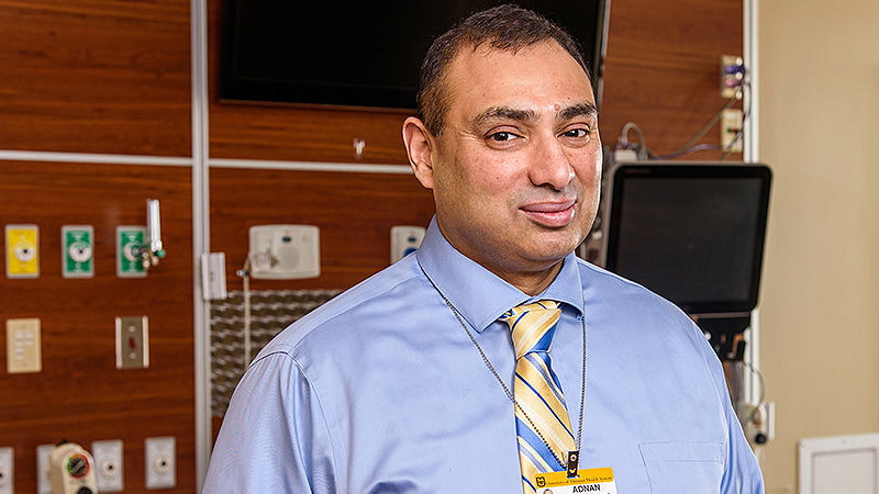 Adnan Qureshi, professor of clinical neurology at the University of Missouri School of Medicine