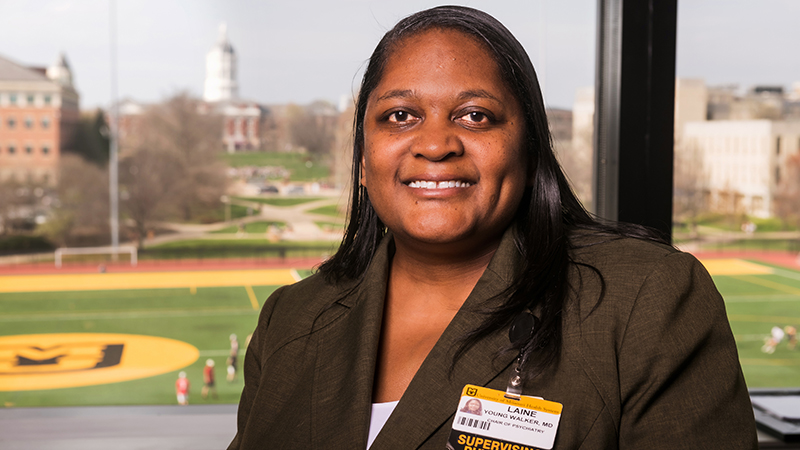 Laine Young-Walker, MD, chair of the University of Missouri School of Medicine Department of Psychiatry