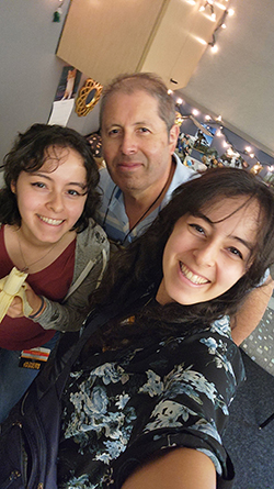 Andrea and Ariana were joined by their father at Family Day 2024, who traveled more than 800 miles to attend the event.