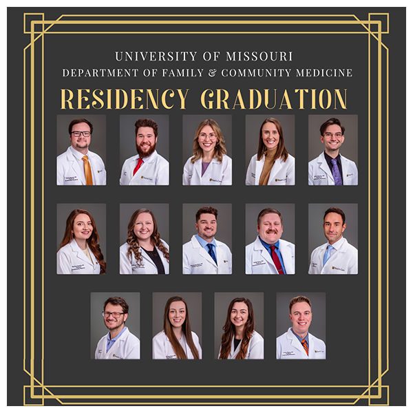 2026 Family Medicine Residency Graduation composite