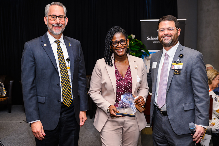 Opeyemi Ayeni, MD, was the recipient of this year’s Honorary Alumni Award.
