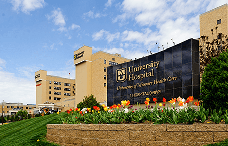 Photo of MU Health Care's University Hospital