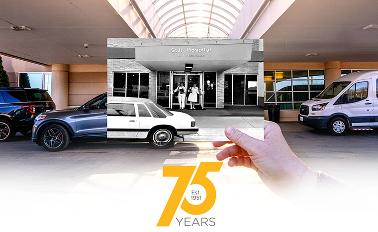 Print ad celebrating the 75th anniversary of Capital Region.