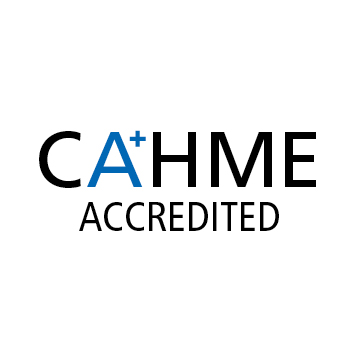 CAHME accreditation logo