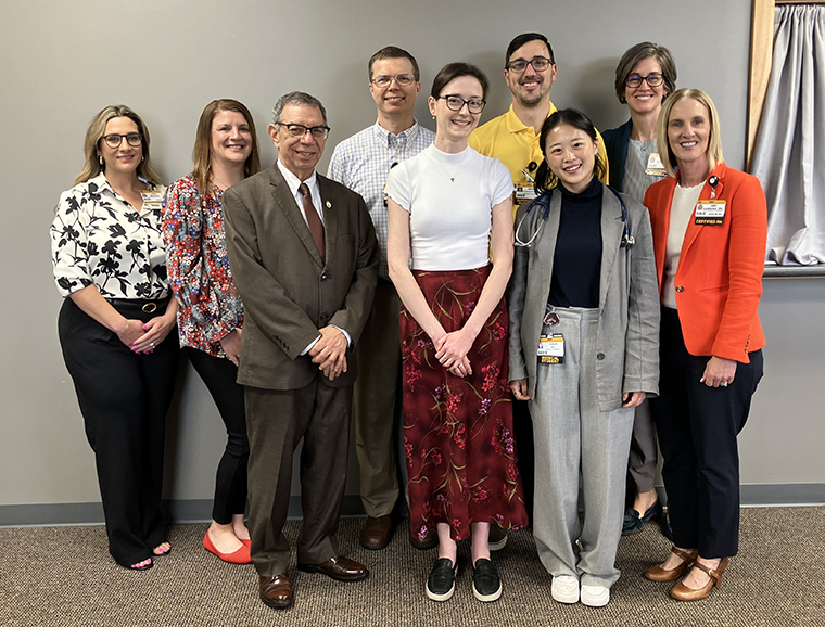  The Fulton Family Health clinic team