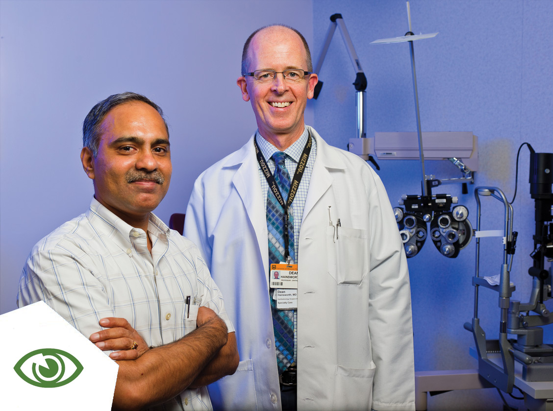 Raghuraman Kannan, PhD  Department of Bioengineering  Dean Hainsworth, MD  Department of Ophthalmology