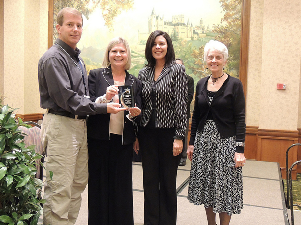 Co-Directors receiving 2012 KC Region Show-Me Safety Award