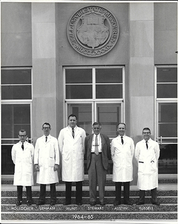 Mizzou Orthopaedic Surgeons 1964-65