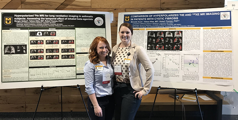 Radiology Residents on Research Day