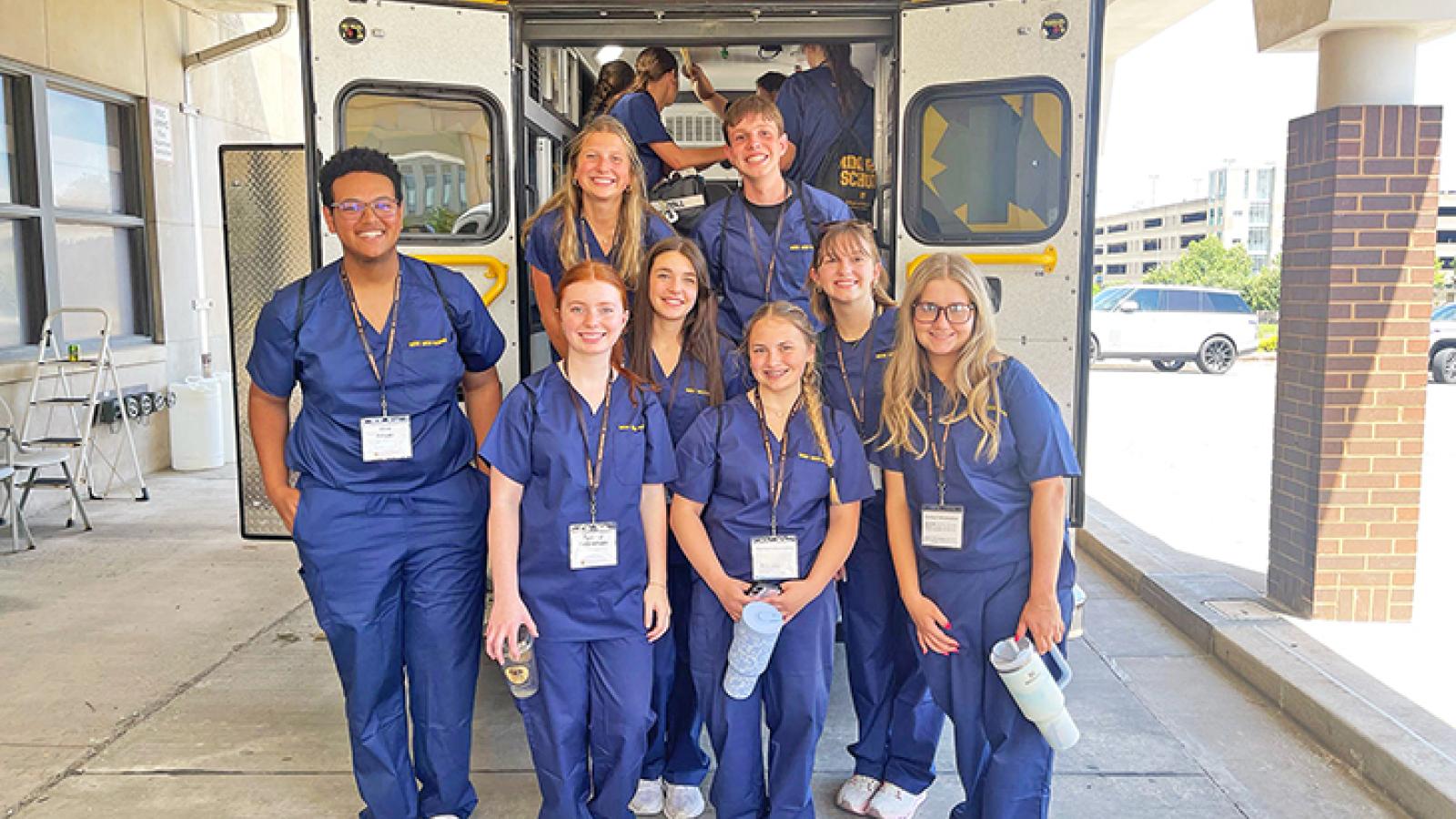 2026 Mizzou Mini Med School ambulance