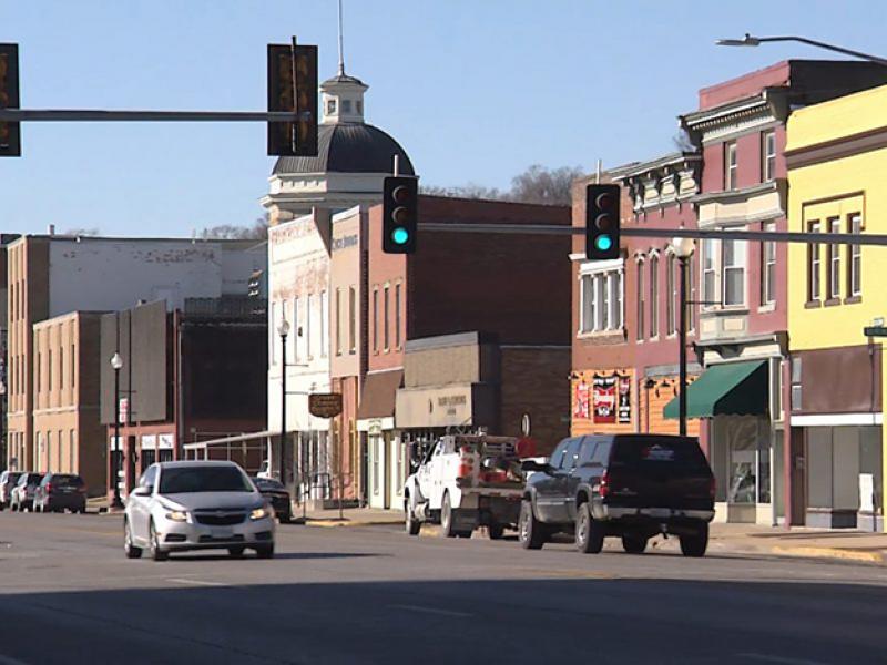 Photo of rural downtown 