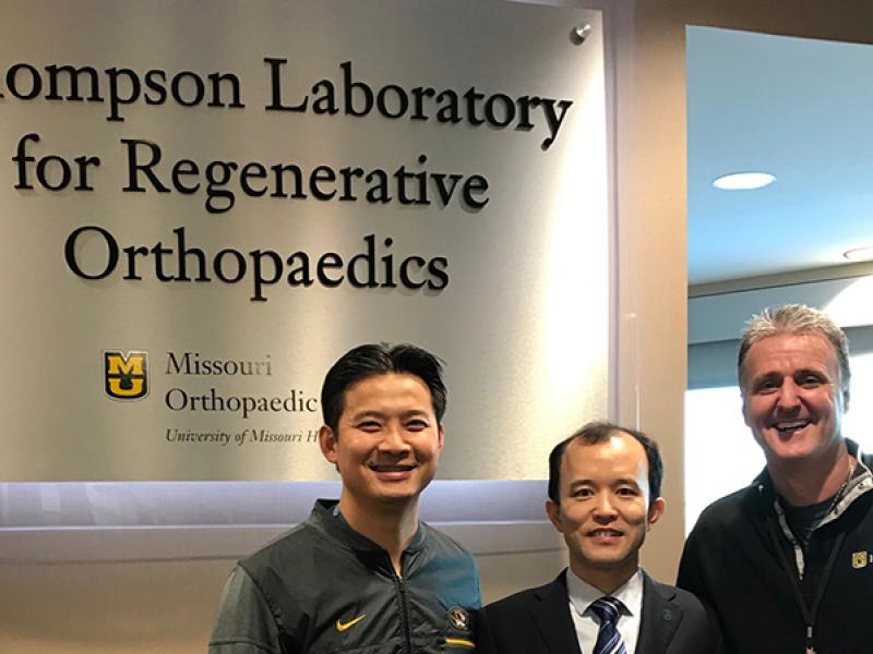 Dr. Richard Ma, Dr. Youdong Gan and Dr. Cook