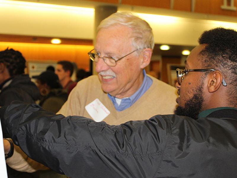 MSD Scholars presented drafts of their posters at this year’s ABRCMS conference