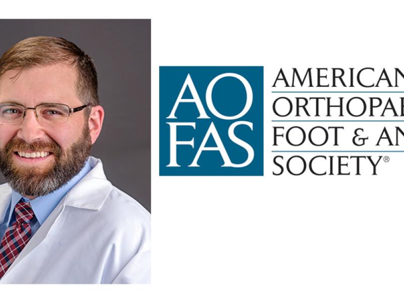 Kyle Schweser, MD, orthopaedic surgeon with the Department of Orthopaedic Surgery