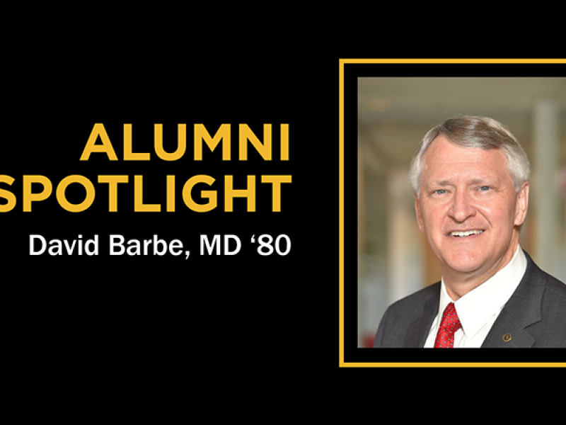 Alumni Spotlight: David Barbe, MD