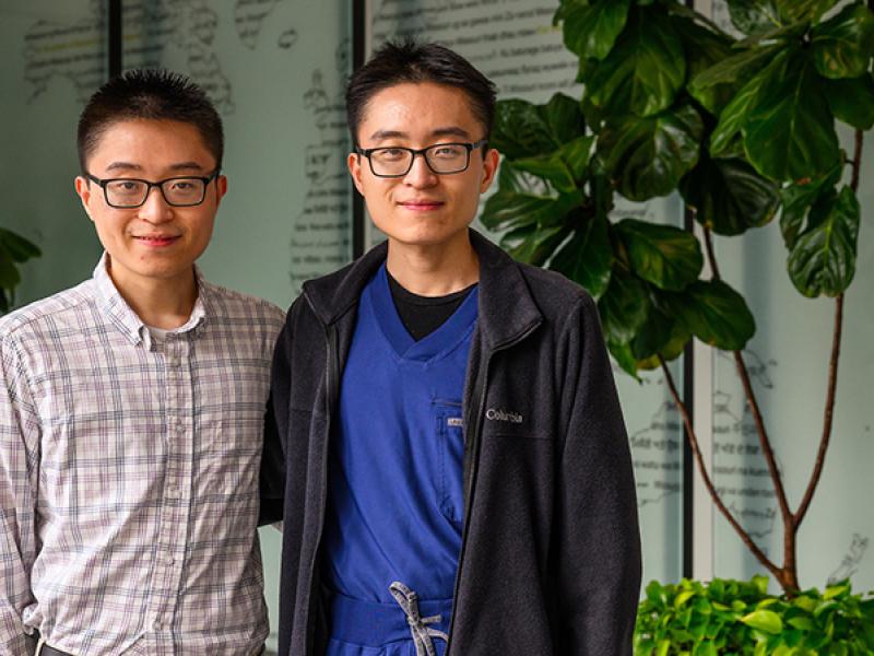 Brothers Leon Cheng, left and Sam Cheng, are both medical students at the University of Missouri School of Medicine.