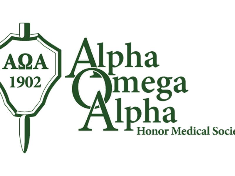 Alpha Omega Alpha Honor Society logo