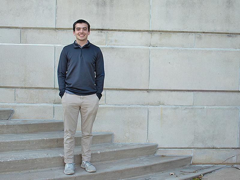 Nathan Bresette, a doctoral student in the University of Missouri School of Medicine