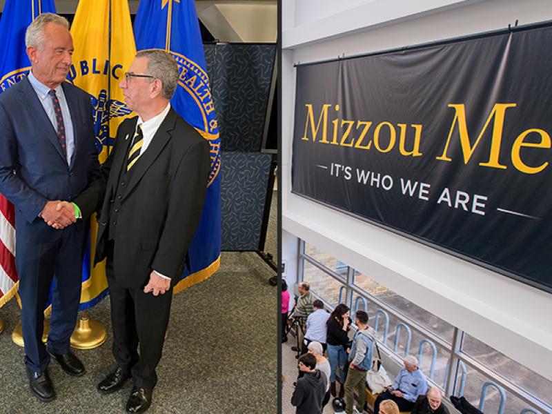 Richard J. Barohn, MD, representing the Mizzou School of Medicine 