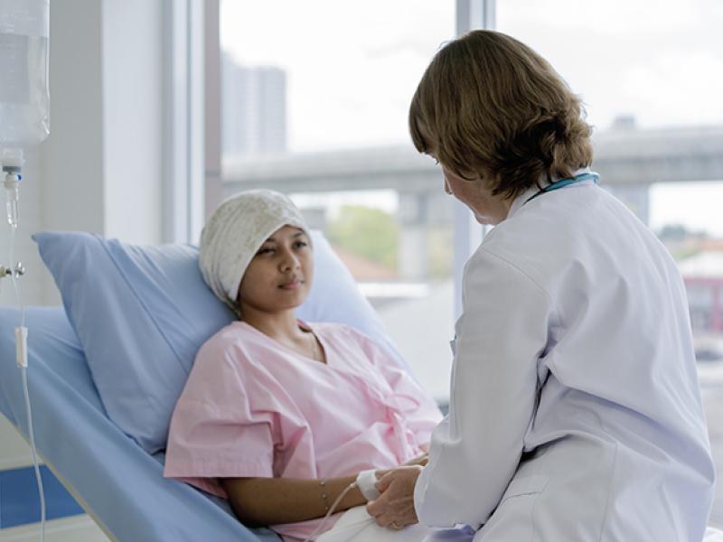 doctor with pediatric patient