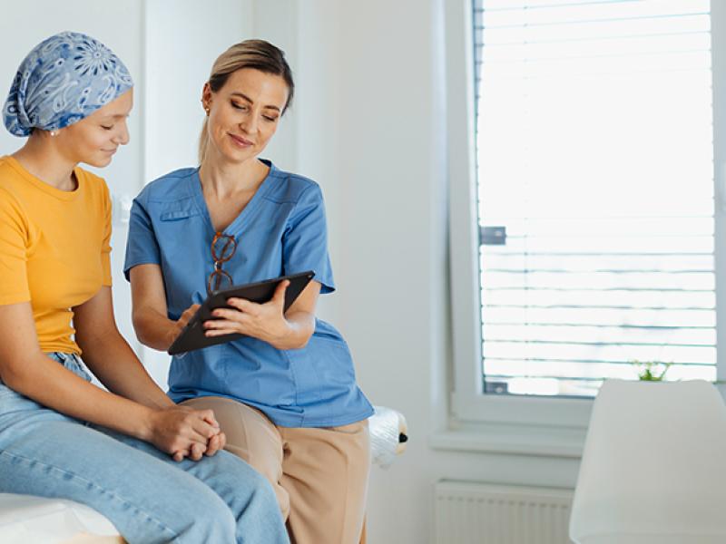 doctor with patient
