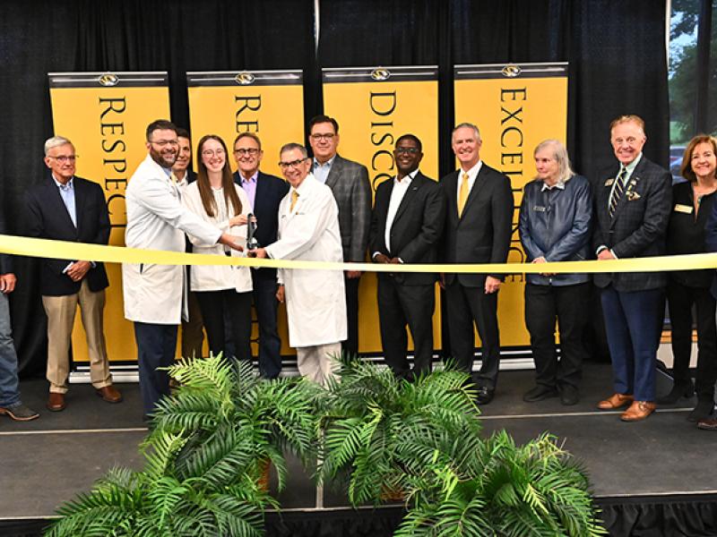 Mizzou Springfield ribbon cutting