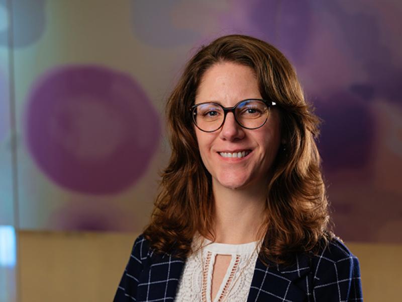 Amanda Patterson, PhD an associate professor of Reproductive Biology in Obstetrics, Gynecology and Women's Health