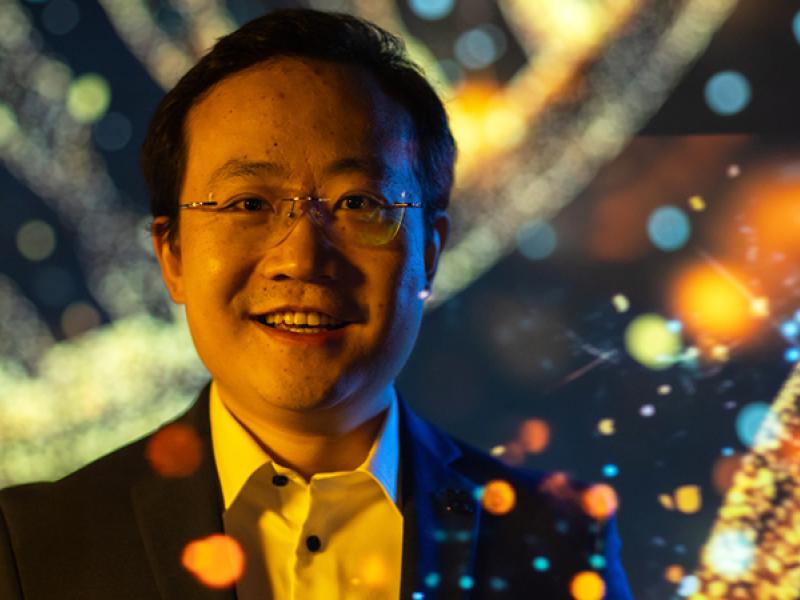 Dunpeng Cai, an assistant professor in the School of Medicine,