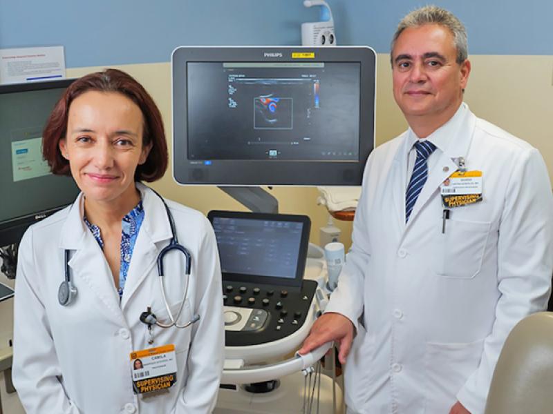 Camila Manrique-Acevedo and Guido Lastra