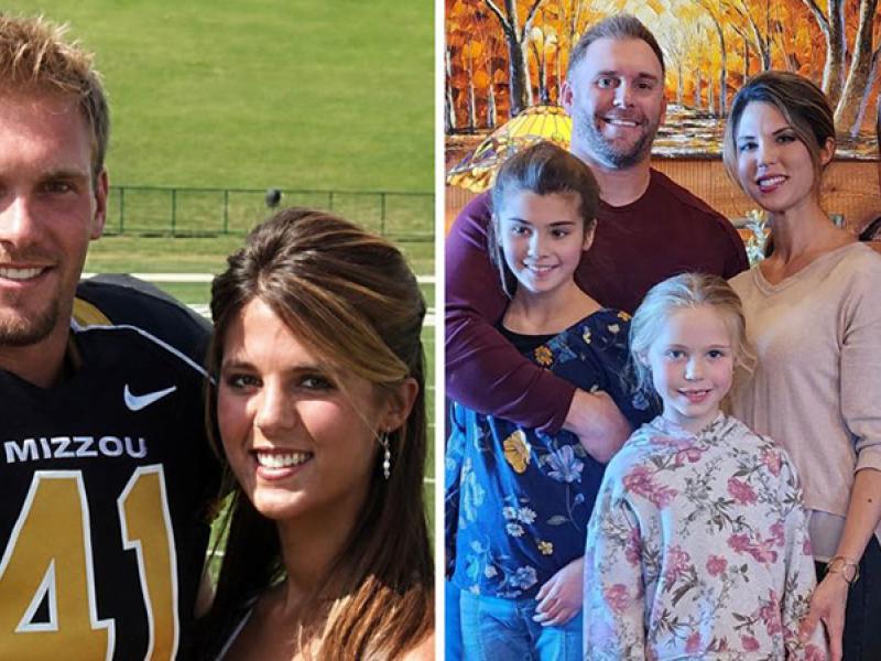 John Ruth and his family