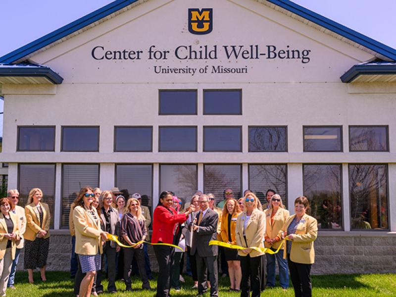 Center for Child Well Being Ribbon Cutting